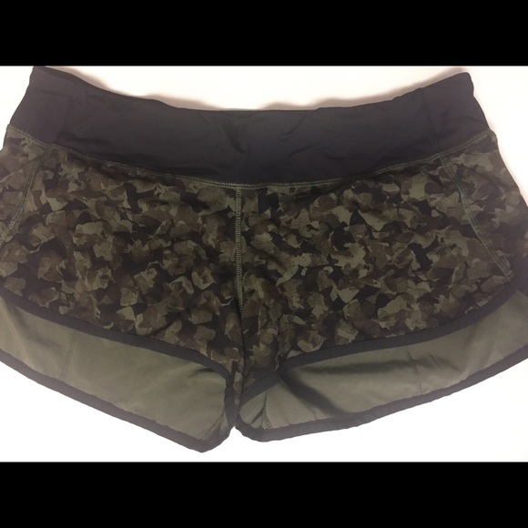 Lululemon Speed Short 4-way stretch Mystic Jungle - Picture 3 of 7